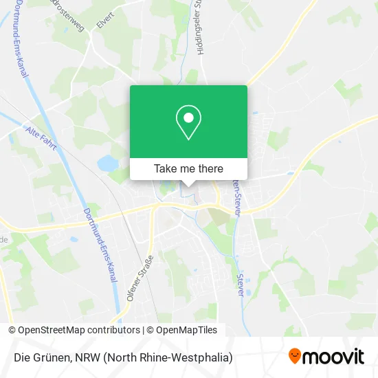 Карта Die Grünen