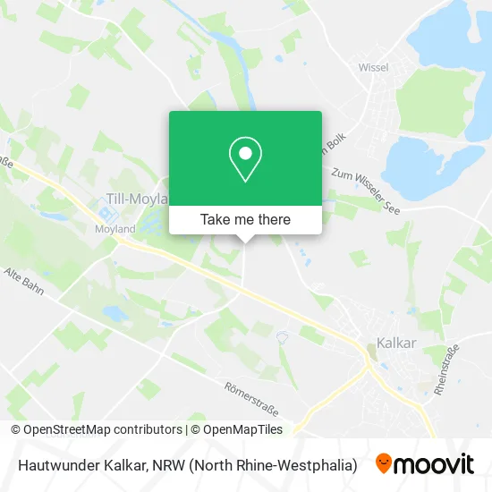 Карта Hautwunder Kalkar