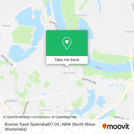 Карта Boeren Treck Spektakel07.09.