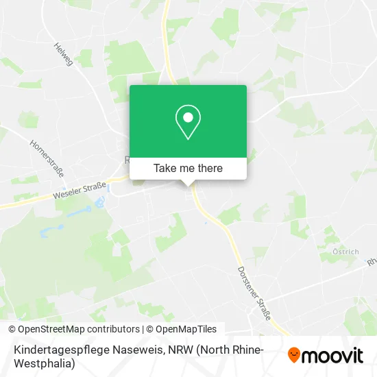 Карта Kindertagespflege Naseweis