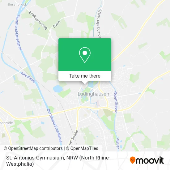 St.-Antonius-Gymnasium map