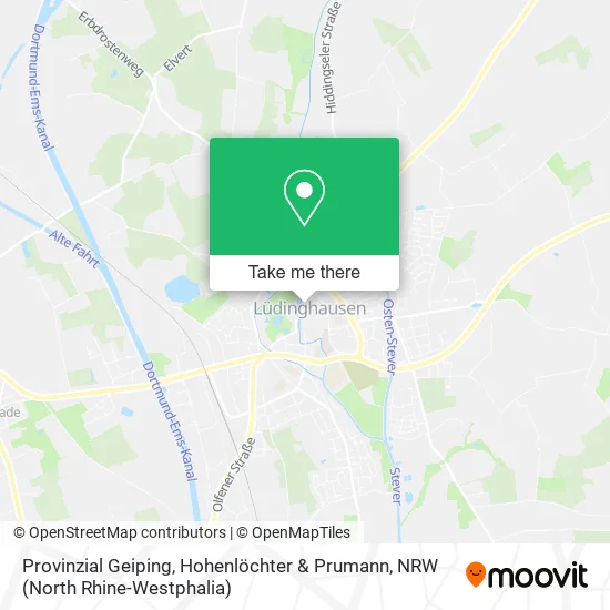 Карта Provinzial Geiping, Hohenlöchter & Prumann