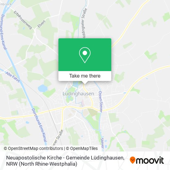 Neuapostolische Kirche - Gemeinde Lüdinghausen map