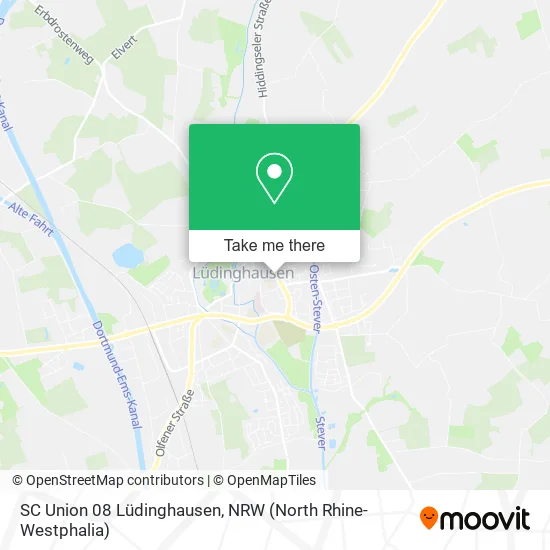 Карта SC Union 08 Lüdinghausen