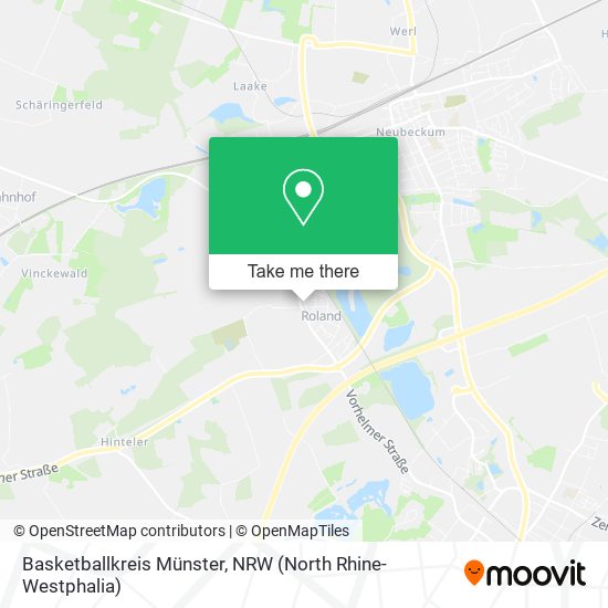 Basketballkreis Münster map