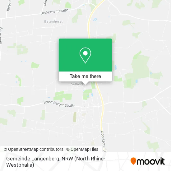 Gemeinde Langenberg map