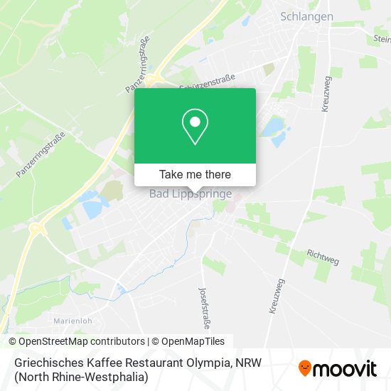 Griechisches Kaffee Restaurant Olympia map