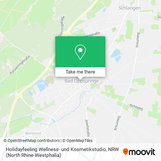 Holidayfeeling Wellness- und Kosmetikstudio map