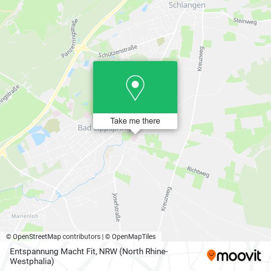 Entspannung Macht Fit map