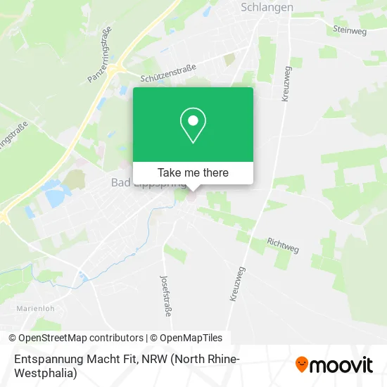 Карта Entspannung Macht Fit