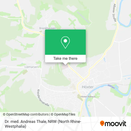 Карта Dr. med. Andreas Thale