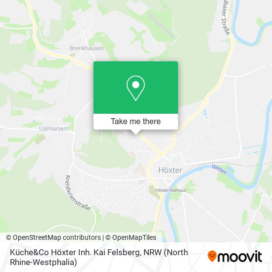 Küche&Co Höxter Inh. Kai Felsberg map