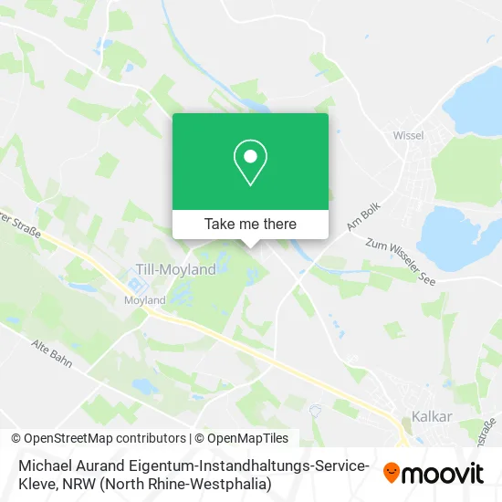 Карта Michael Aurand Eigentum-Instandhaltungs-Service-Kleve