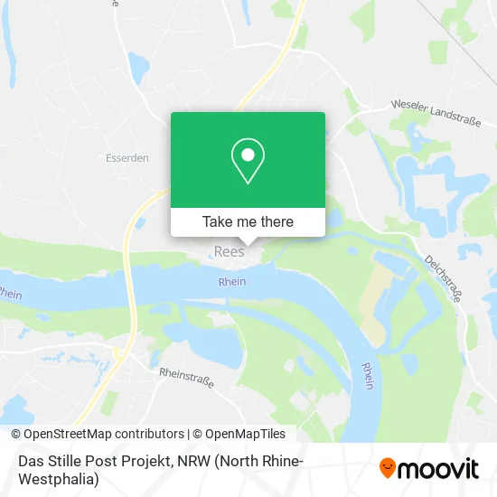 Карта Das Stille Post Projekt