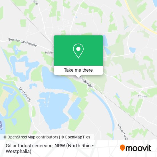 Gillar Industrieservice map