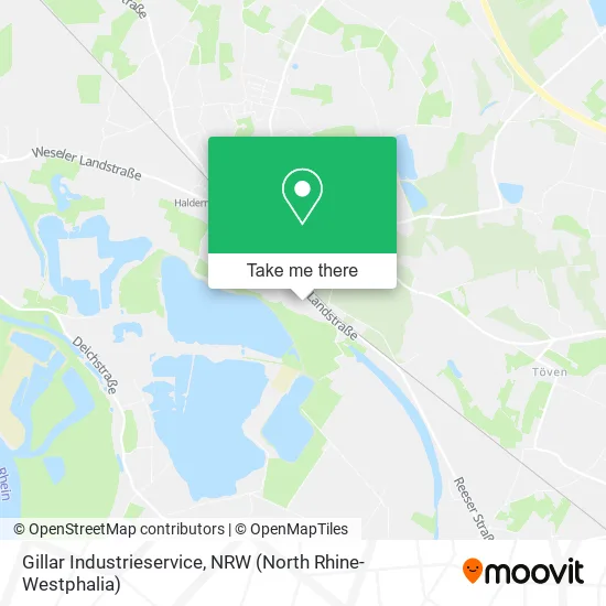 Карта Gillar Industrieservice