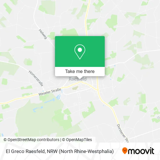 Карта El Greco Raesfeld
