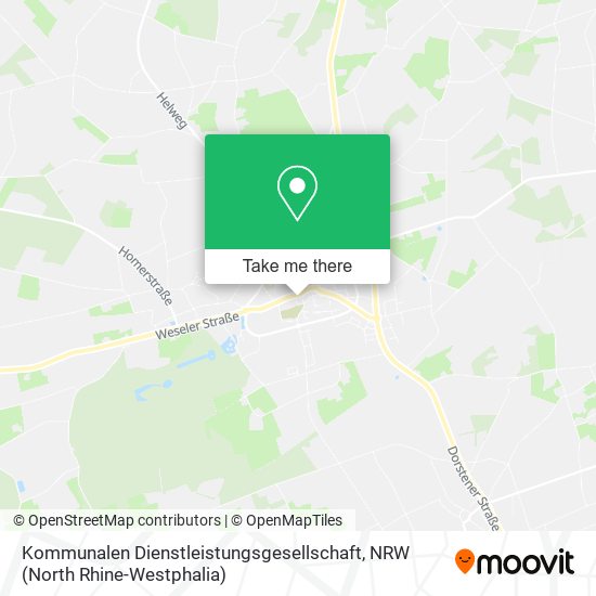 Kommunalen Dienstleistungsgesellschaft map