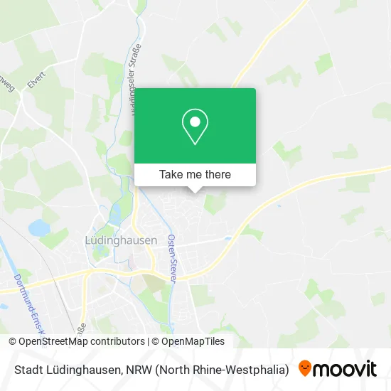 Карта Stadt Lüdinghausen