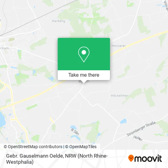 Карта Gebr. Gauselmann Oelde