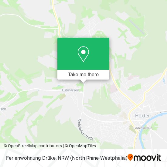 Ferienwohnung Drüke map