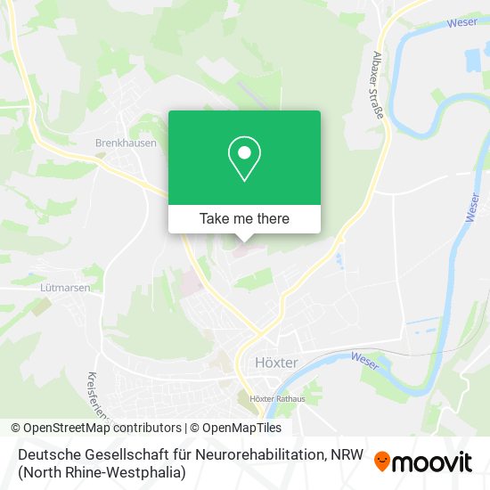 Deutsche Gesellschaft für Neurorehabilitation map
