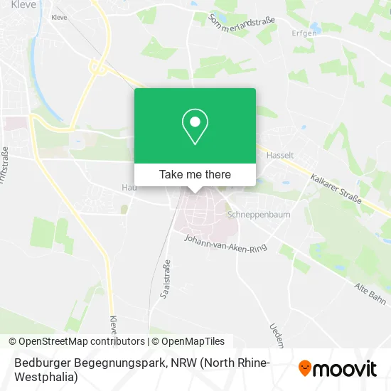 Карта Bedburger Begegnungspark