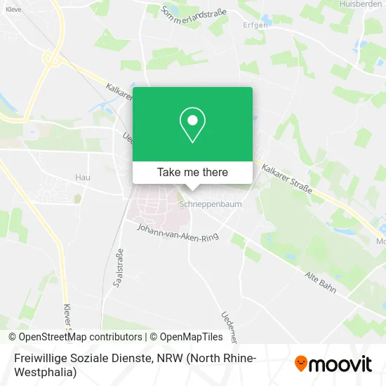 Карта Freiwillige Soziale Dienste