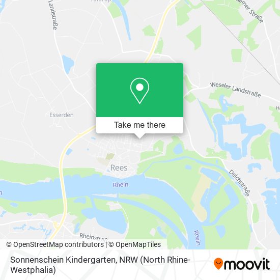 Sonnenschein Kindergarten map