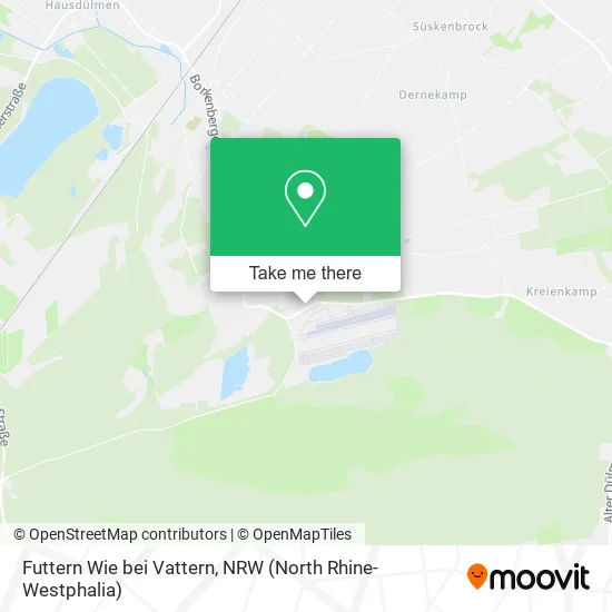 Карта Futtern Wie bei Vattern