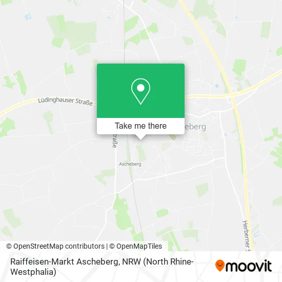 Карта Raiffeisen-Markt Ascheberg