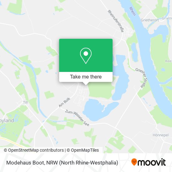 Карта Modehaus Boot
