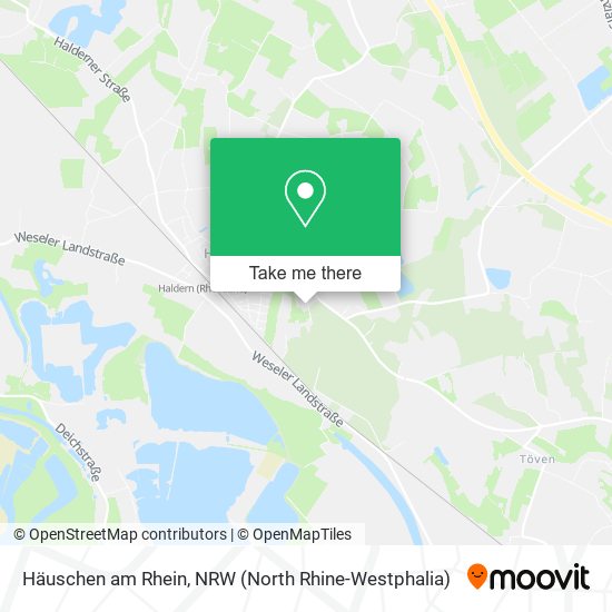 Карта Häuschen am Rhein