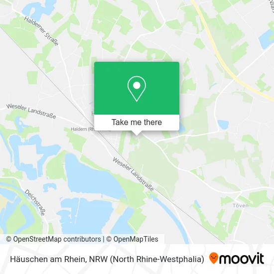 Карта Häuschen am Rhein