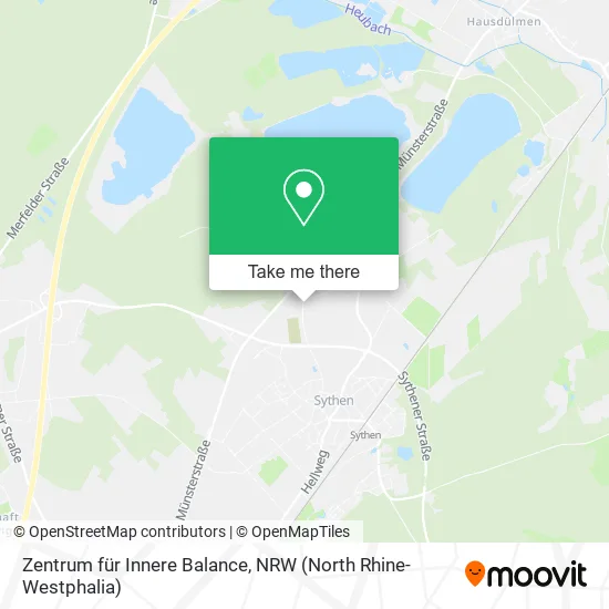 Карта Zentrum für Innere Balance