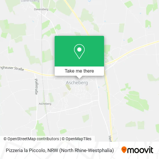 Pizzeria la Piccolo map