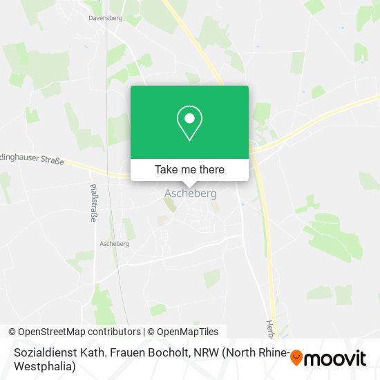 Sozialdienst Kath. Frauen Bocholt map