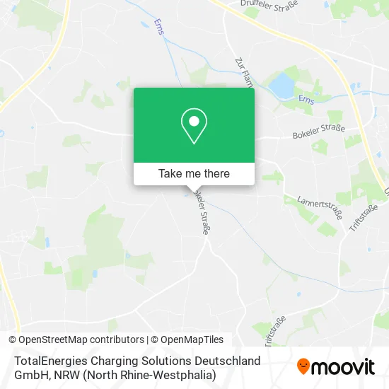 Карта TotalEnergies Charging Solutions Deutschland GmbH