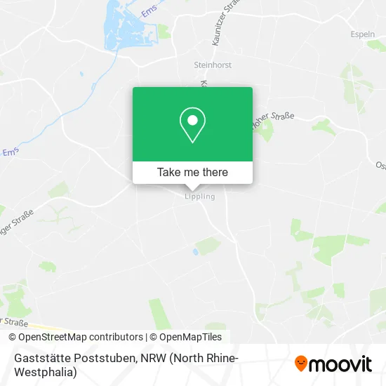 Карта Gaststätte Poststuben