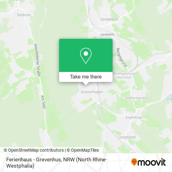Карта Ferienhaus - Grevenhus