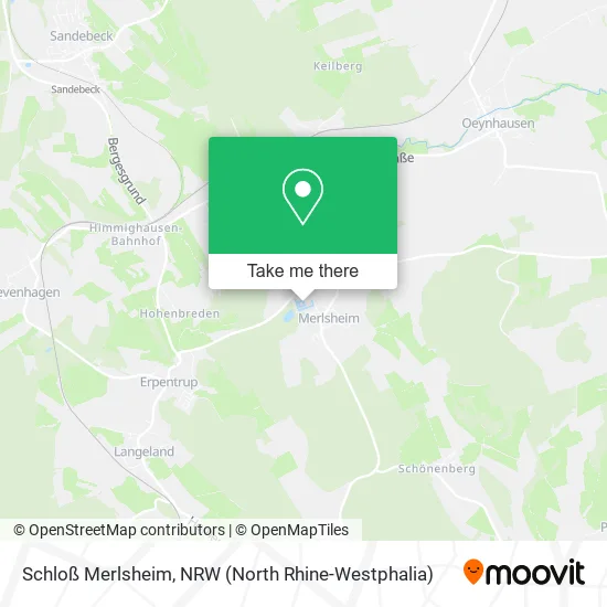 Карта Schloß Merlsheim