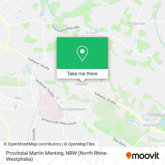 Provinzial Martin Menting map