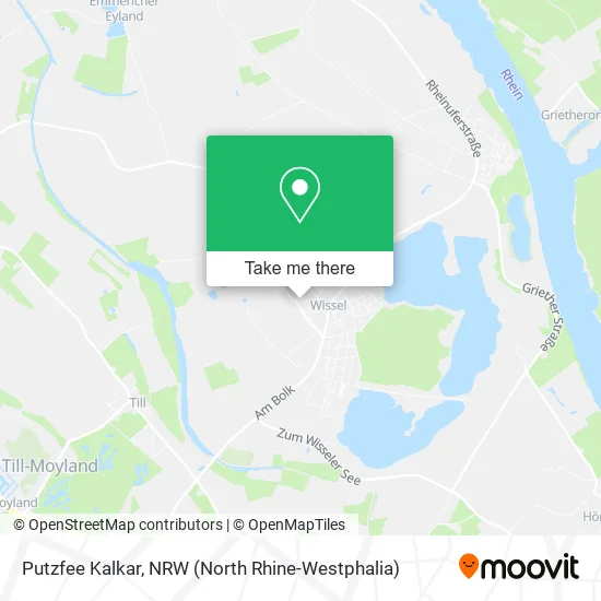 Карта Putzfee Kalkar