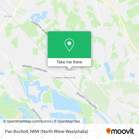 Карта Pan Bocholt