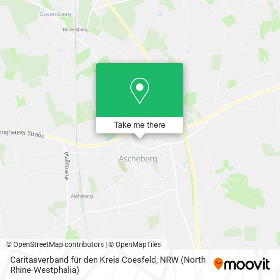 Caritasverband für den Kreis Coesfeld map