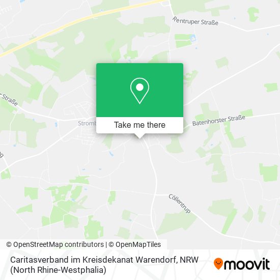 Caritasverband im Kreisdekanat Warendorf map