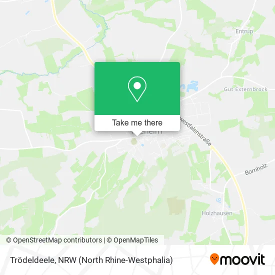 Карта Trödeldeele