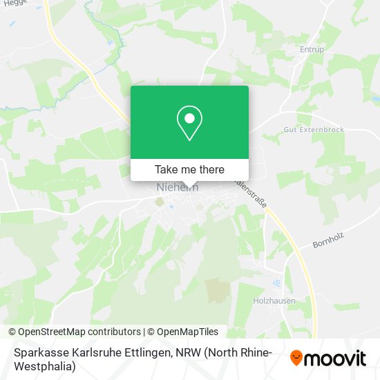 Sparkasse Karlsruhe Ettlingen map