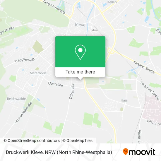 Карта Druckwerk Kleve