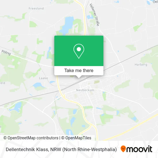 Dellentechnik Klass map